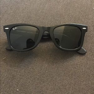 Black Ray Ban Wayfarer made in Italy